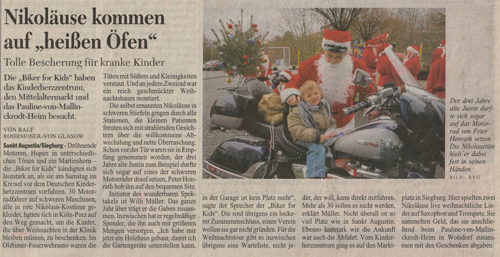 Nikoläuse kommen auf "heißen Öfen"